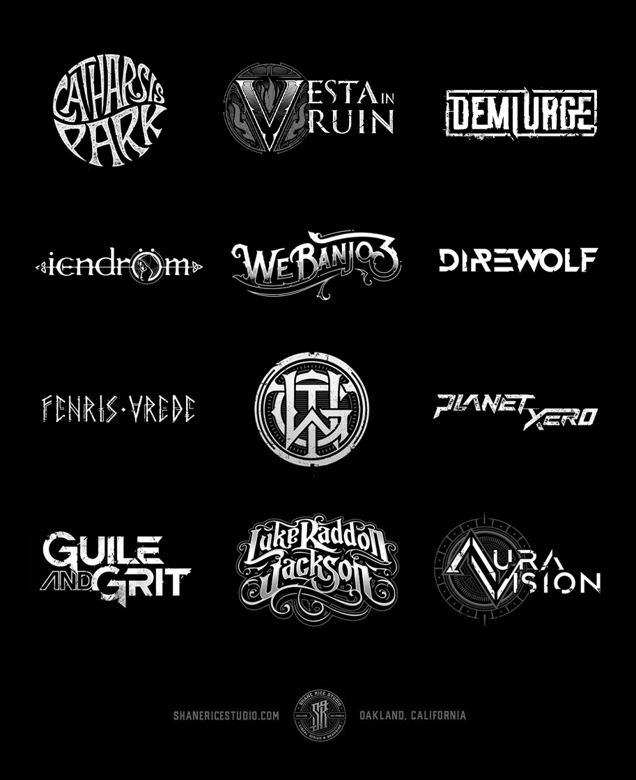 Band Logo Design Examples